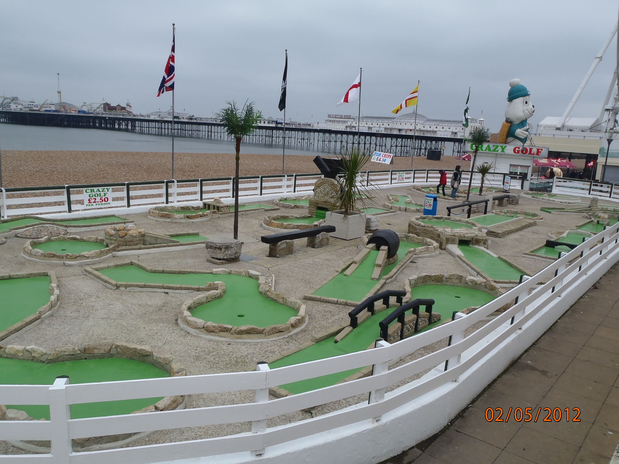 Crazy golf